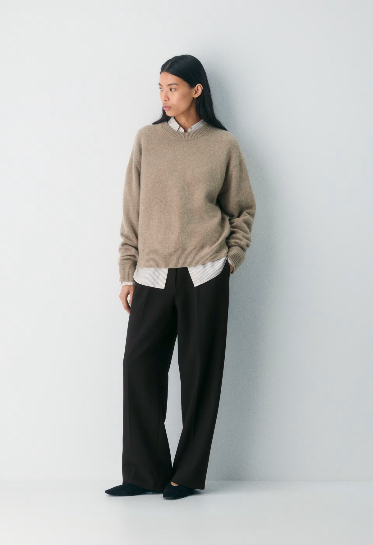 The Effortless Pant™ - Eversential™ - HEATHER BLACK