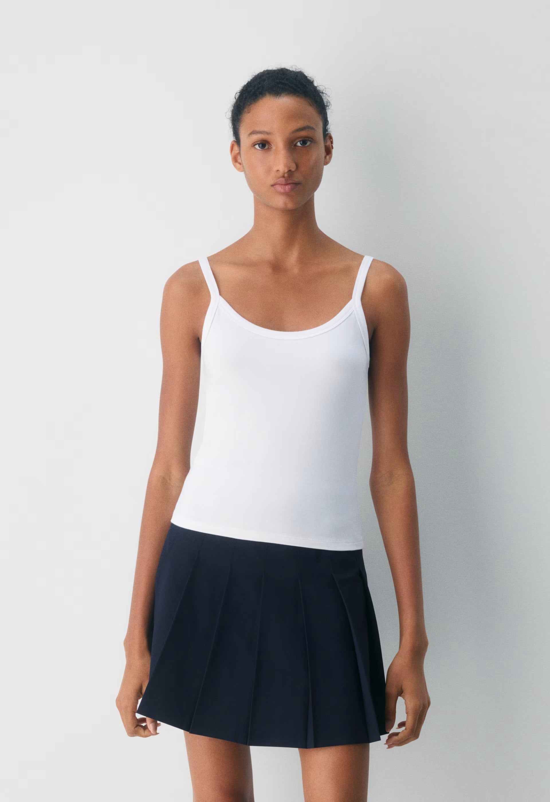 Olive Micro Skirt - ADMIRAL
