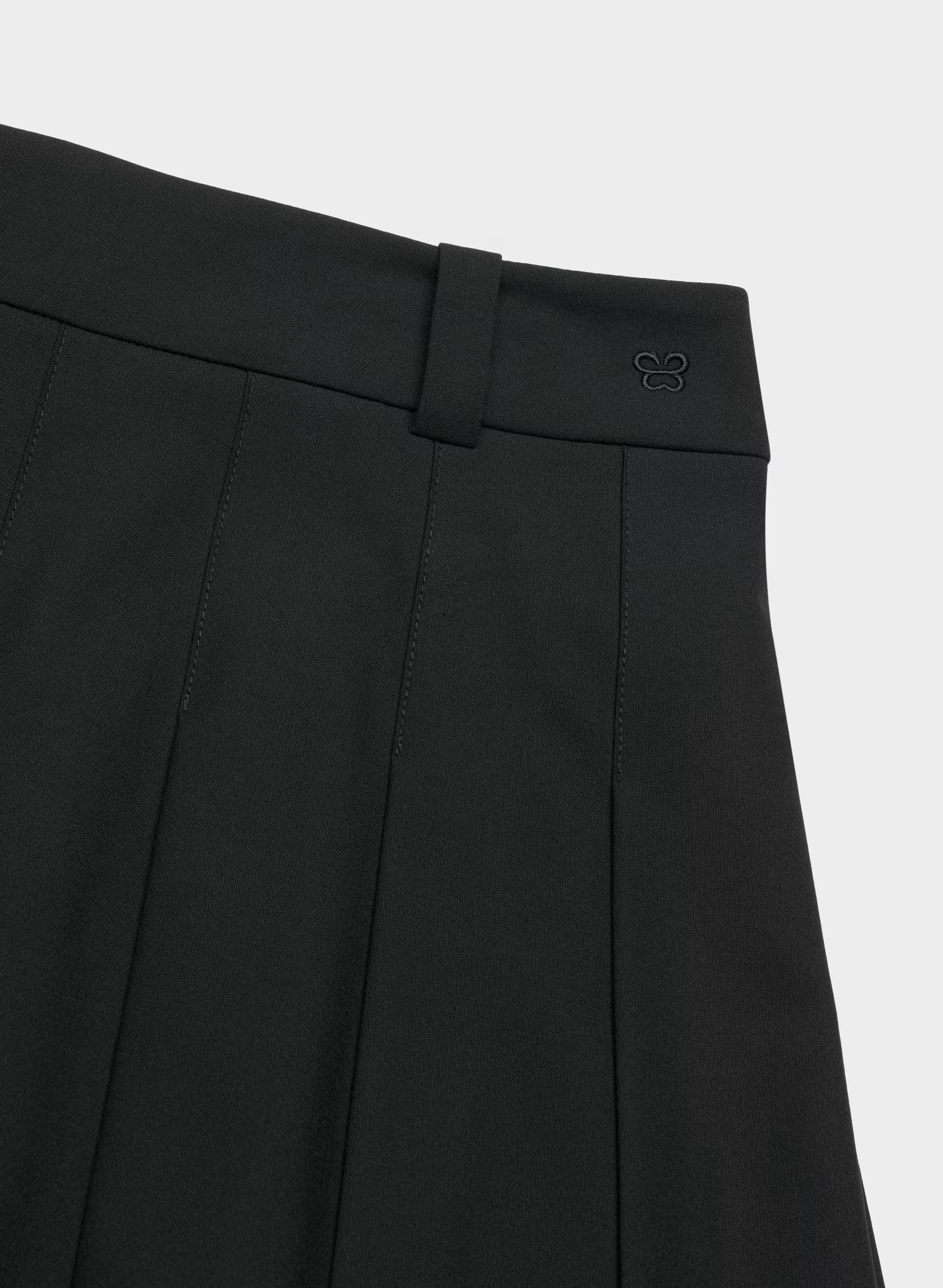 Olive Micro Skirt - BLACK