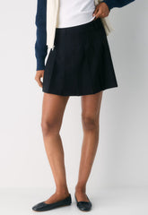 Olive Micro Skirt - BLACK