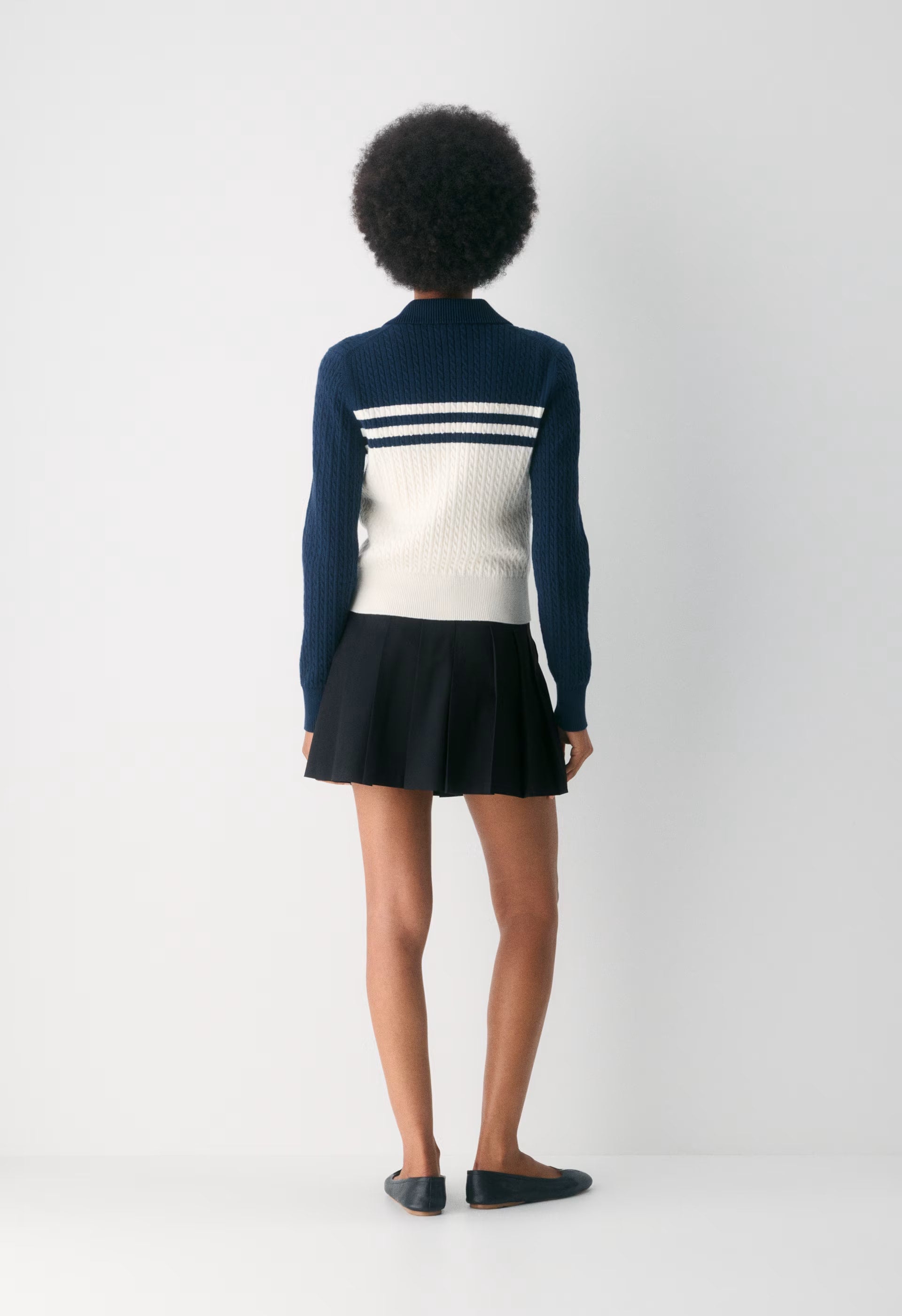 Olive Micro Skirt - BLACK