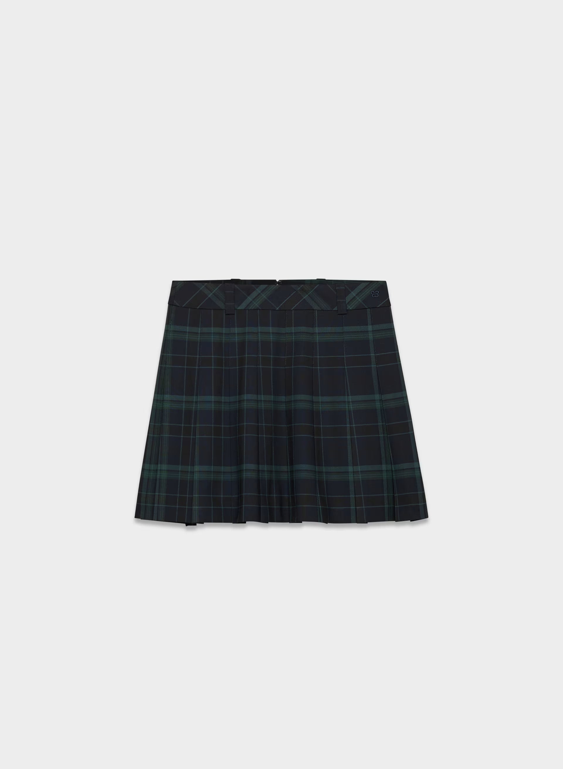 Olive Micro Skirt - DELILAH CHK ADML/BLK