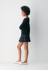 Olive Micro Skirt - DELILAH CHK ADML/BLK