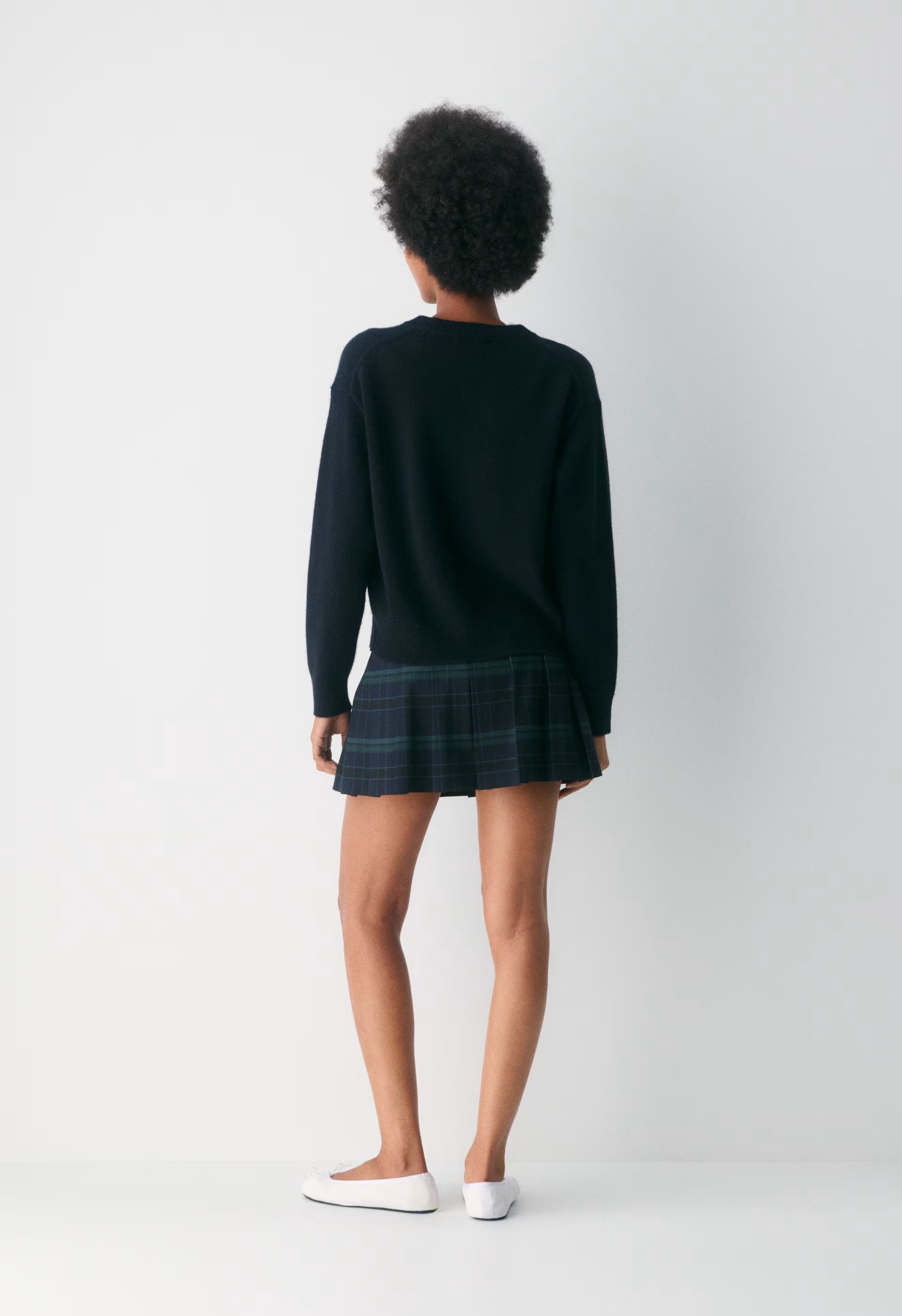 Olive Micro Skirt - DELILAH CHK ADML/BLK