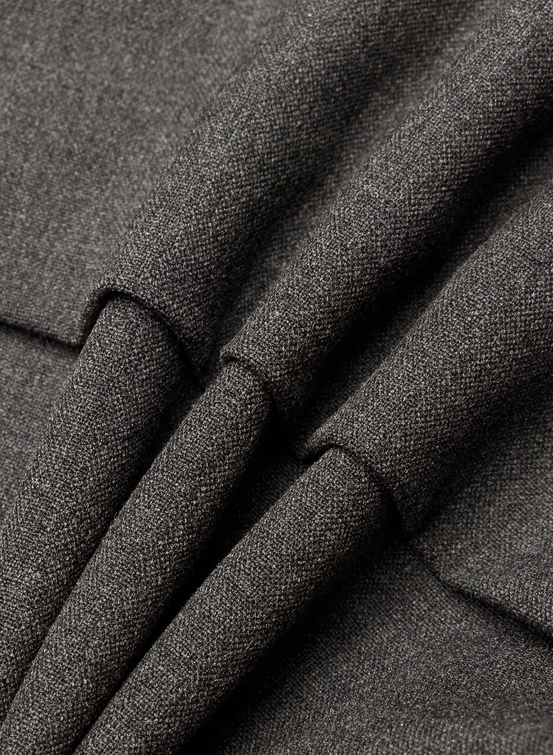 Olive Micro Skirt - HEATHER CHARCOAL