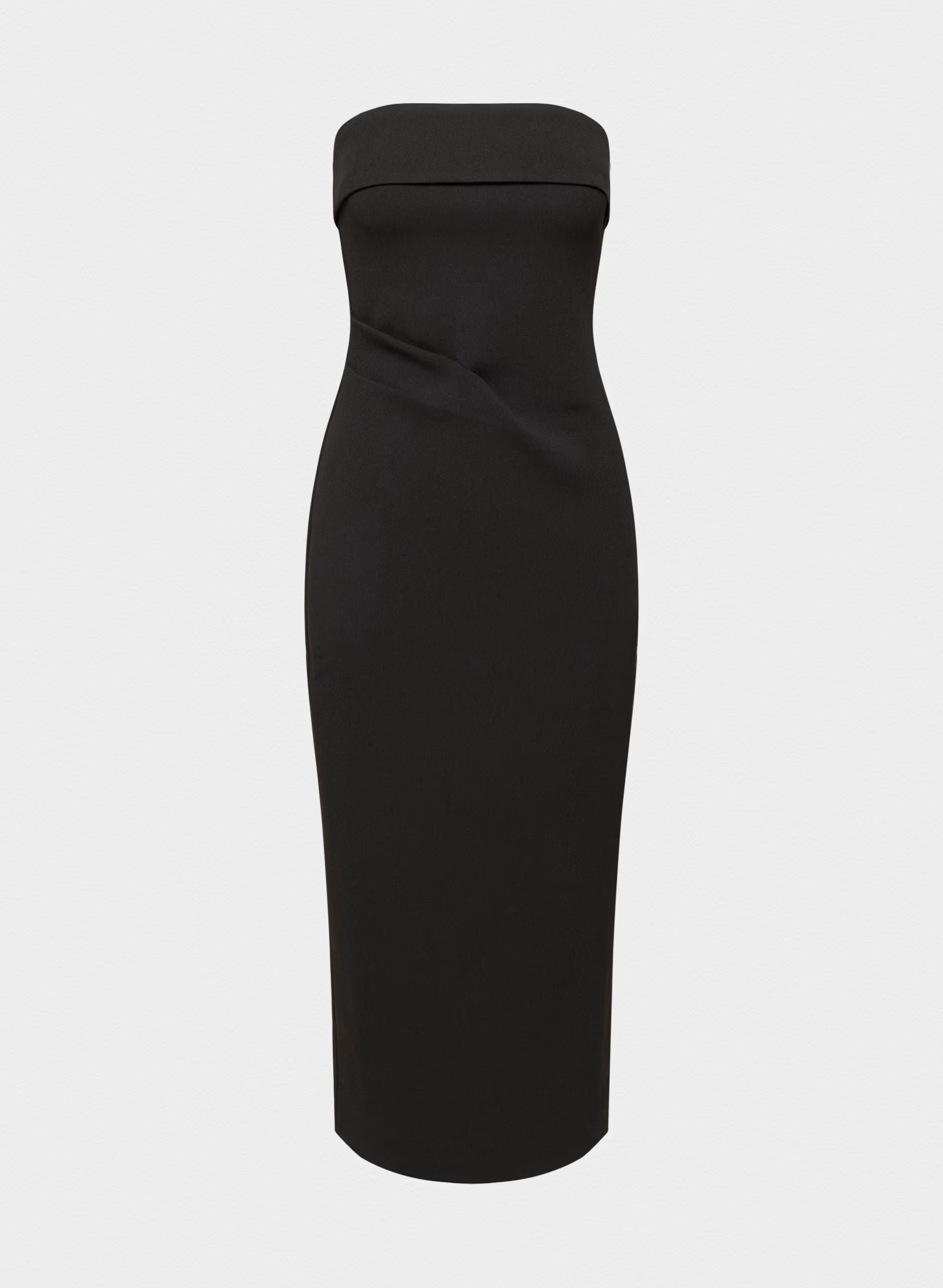 FigureKnit™ Eyecatcher Dress - BLACK