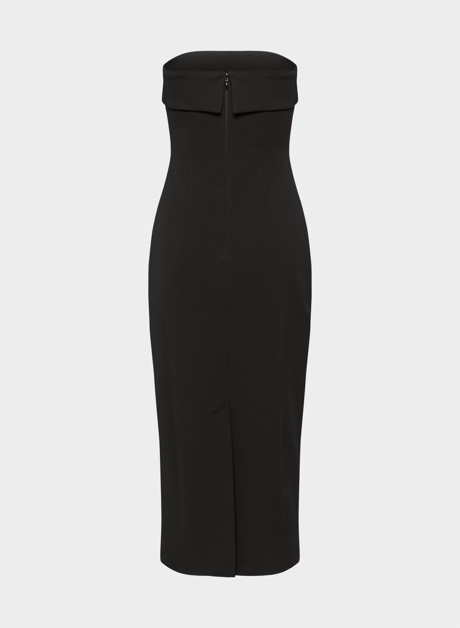 FigureKnit™ Eyecatcher Dress - BLACK