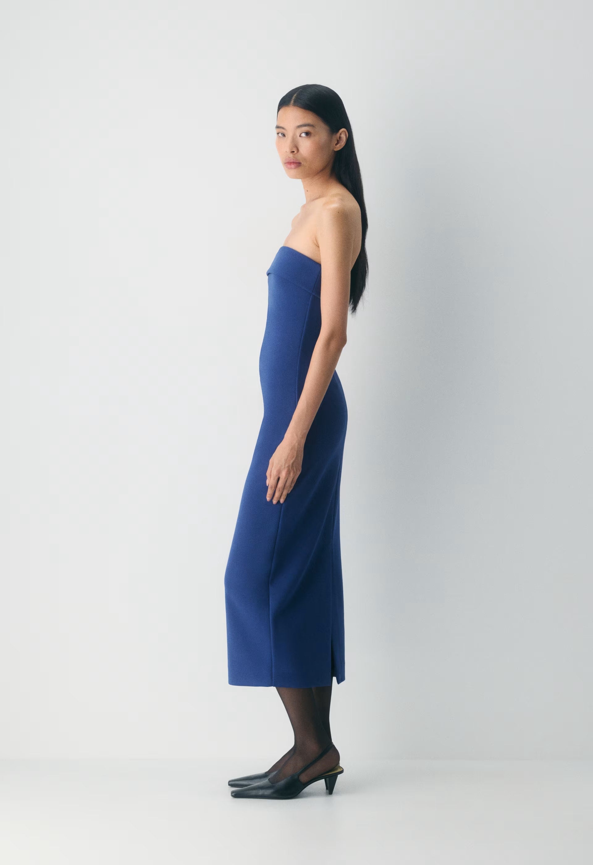 FigureKnit™ Eyecatcher Dress - BYRON BLUE