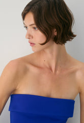 FigureKnit™ Eyecatcher Dress - ABLAZE BLUE