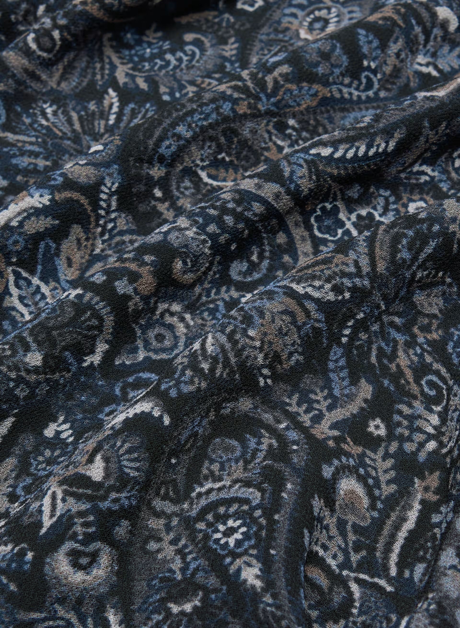 Cursive Dress - DARK NIGHT NAVY/TONAL