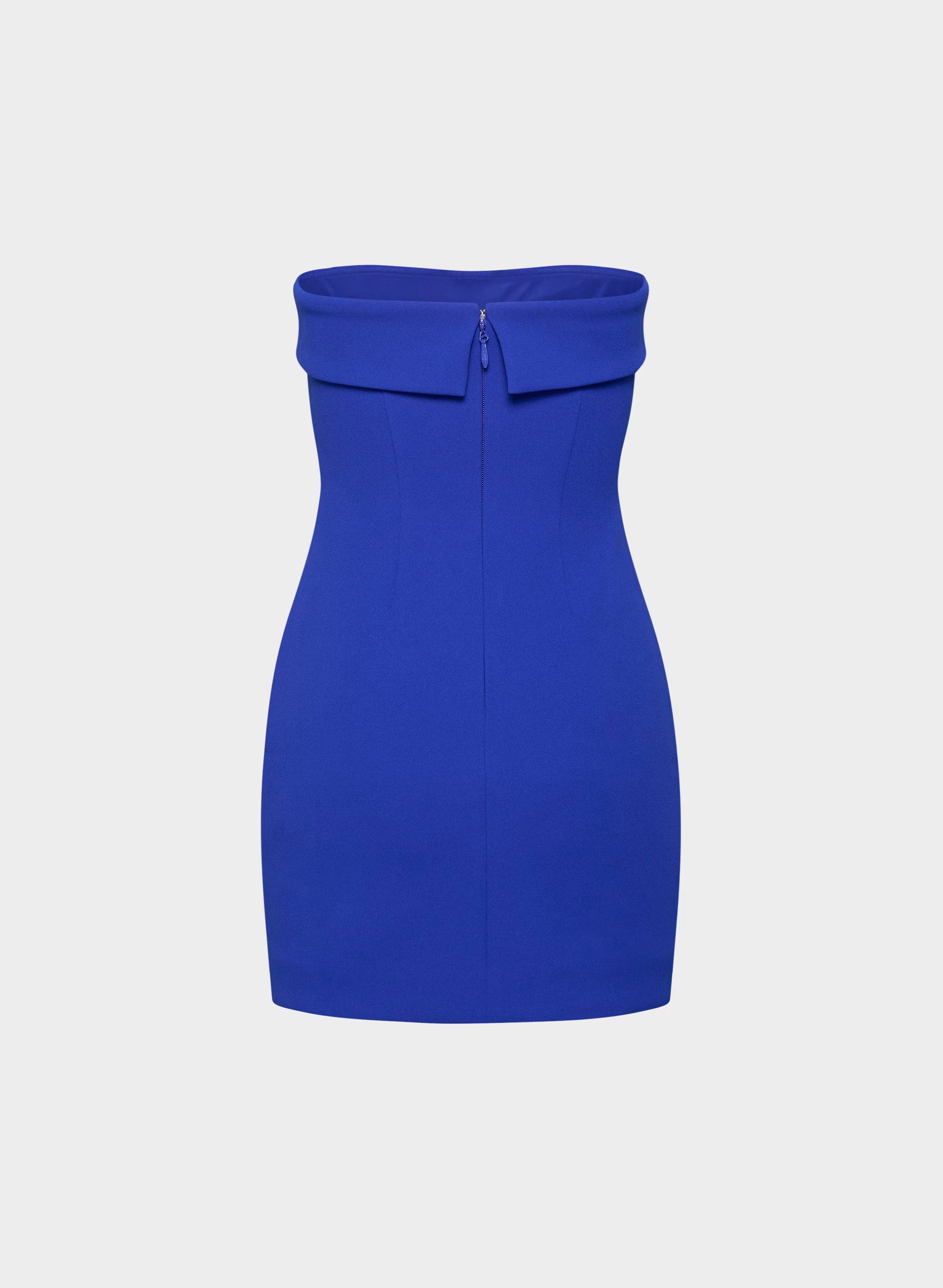 FigureKnit™ Eyecatcher Mini Dress - ABLAZE BLUE
