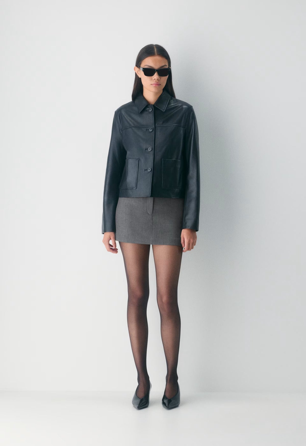 Chisel Micro Skort - Eversential™ - HEATHER CHARCOAL