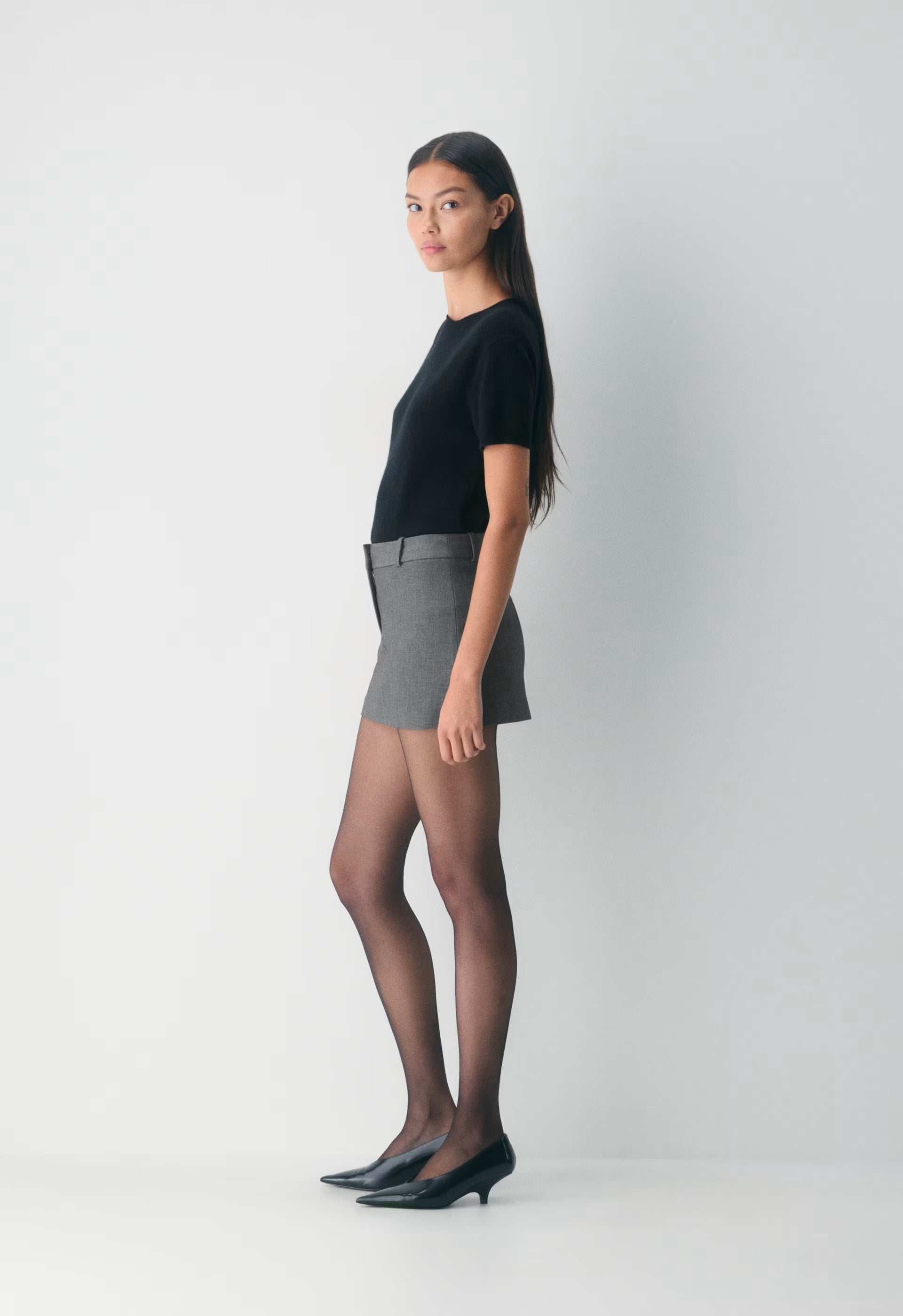 Chisel Micro Skort - Eversential™ - HEATHER CHARCOAL
