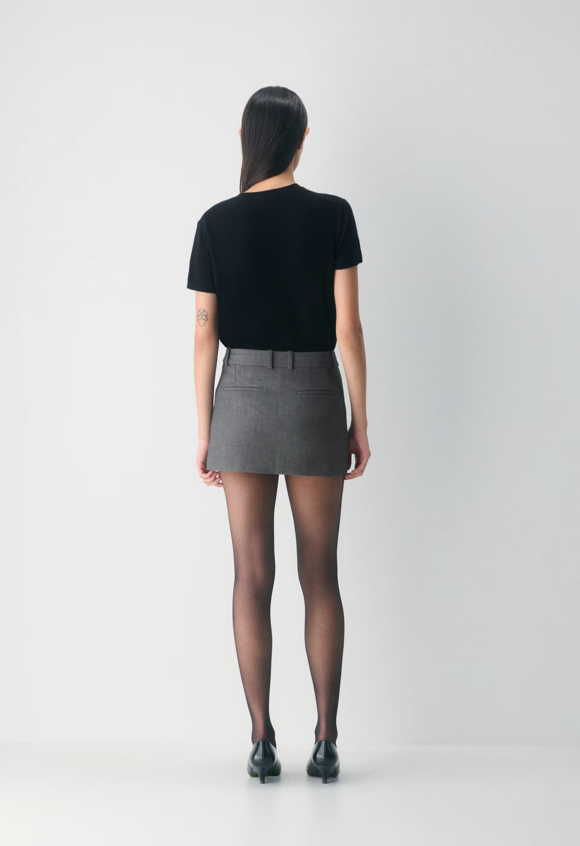 Chisel Micro Skort - Eversential™ - HEATHER CHARCOAL