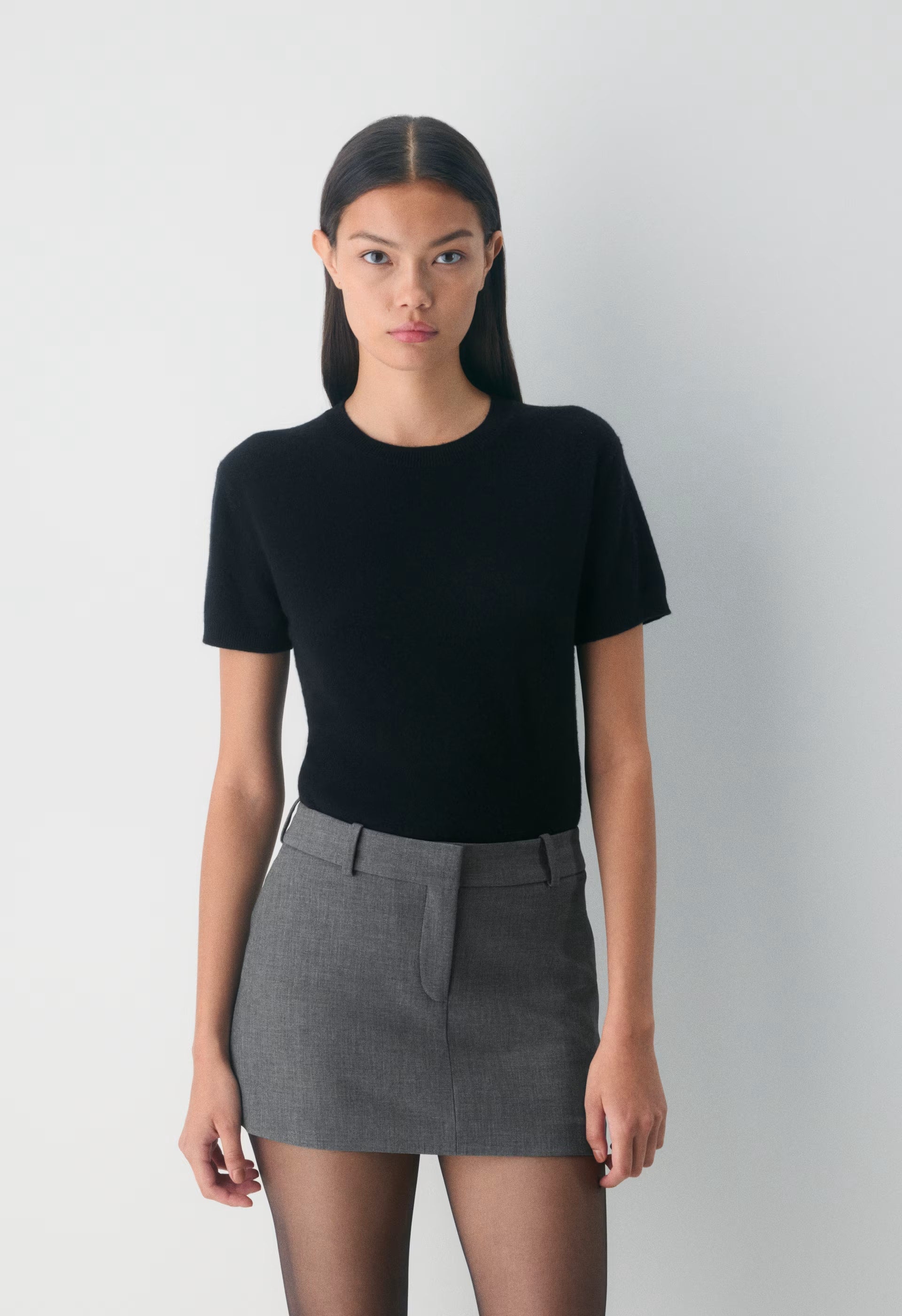 Chisel Micro Skort - Eversential™ - HEATHER CHARCOAL