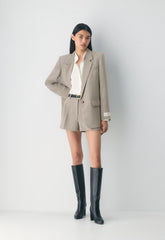 The Effortless Short™ Mini - Crepette™ - NOMAD TAUPE