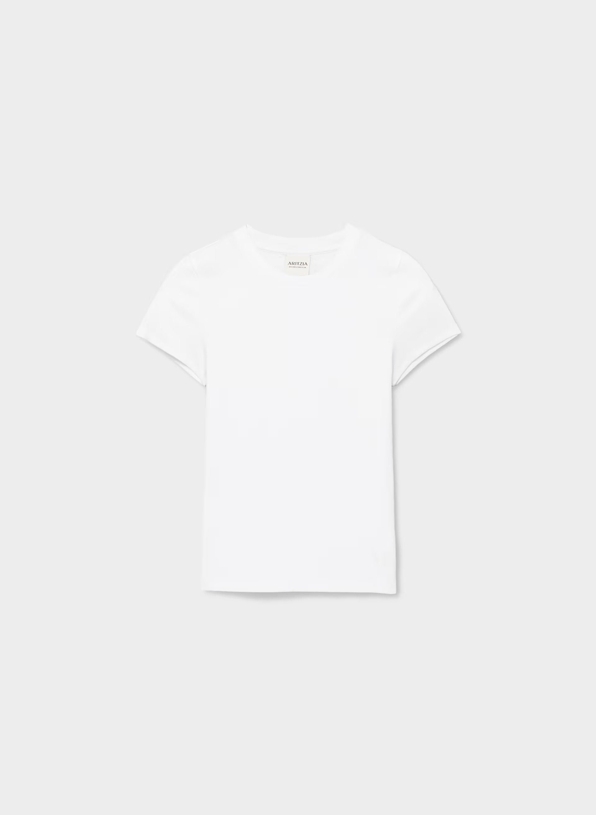 HomeStretch™ Rib Tune T-Shirt - WHITE