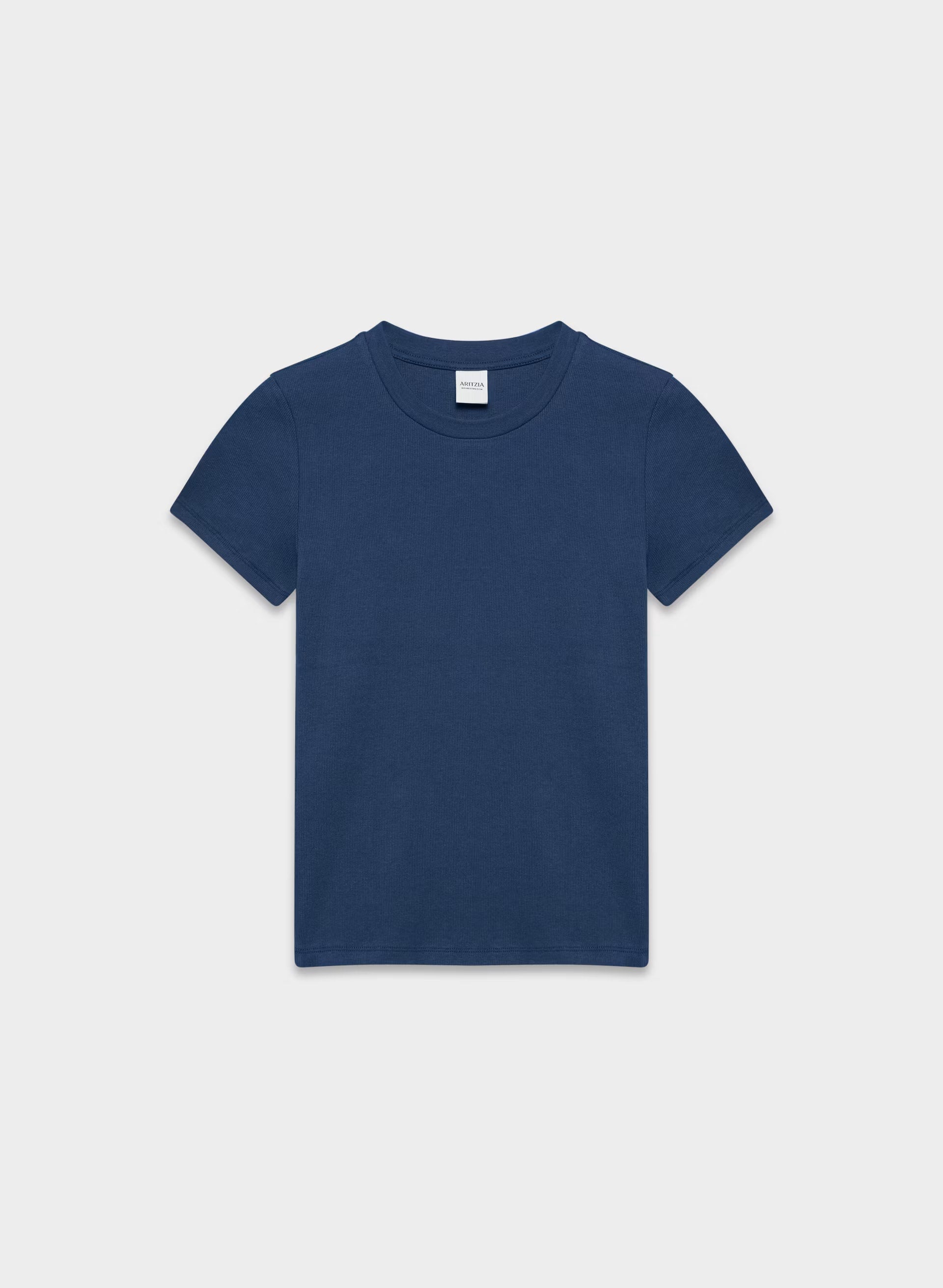 HomeStretch™ Rib Tune T-Shirt - BYRON BLUE