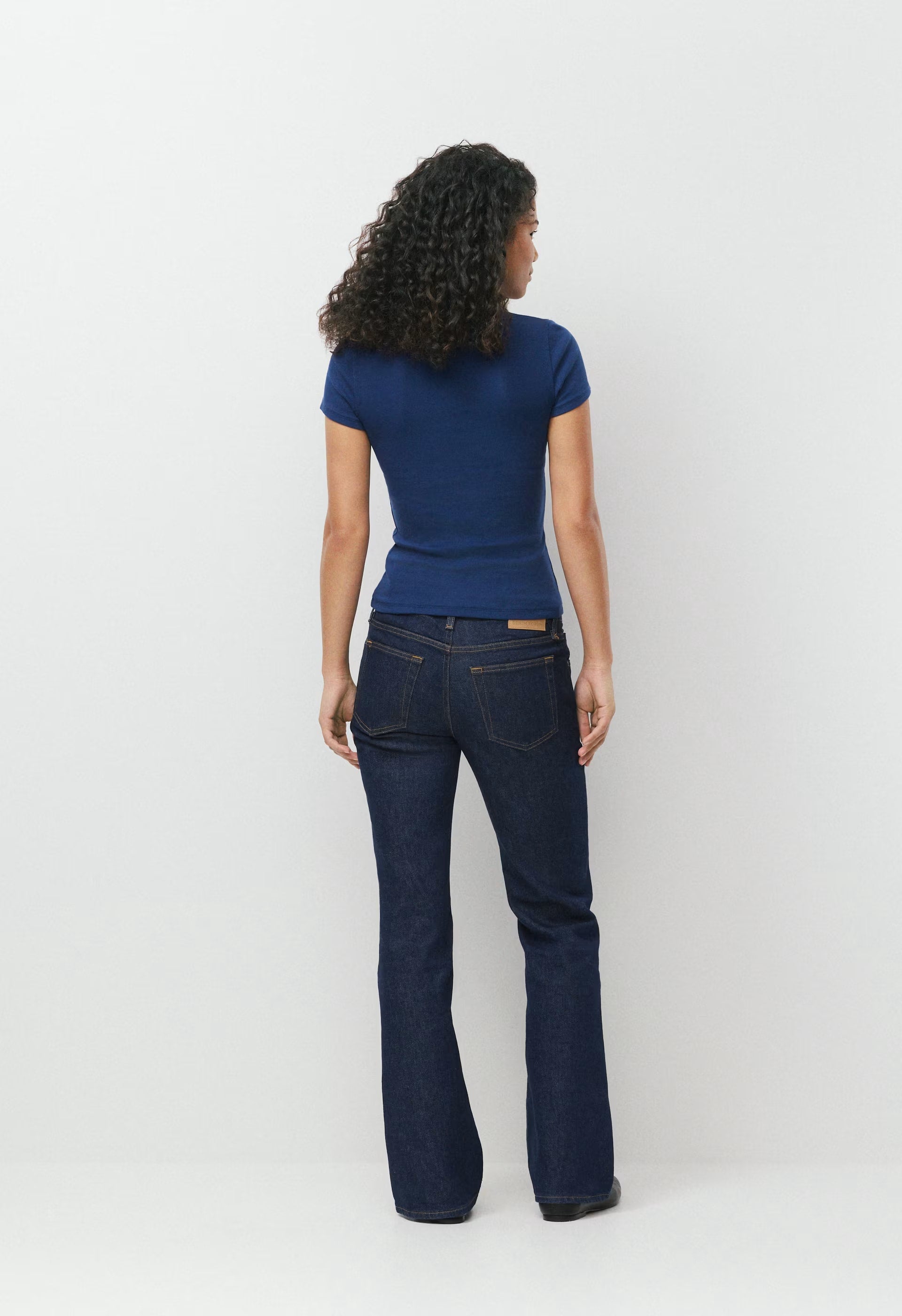 HomeStretch™ Rib Tune T-Shirt - BYRON BLUE