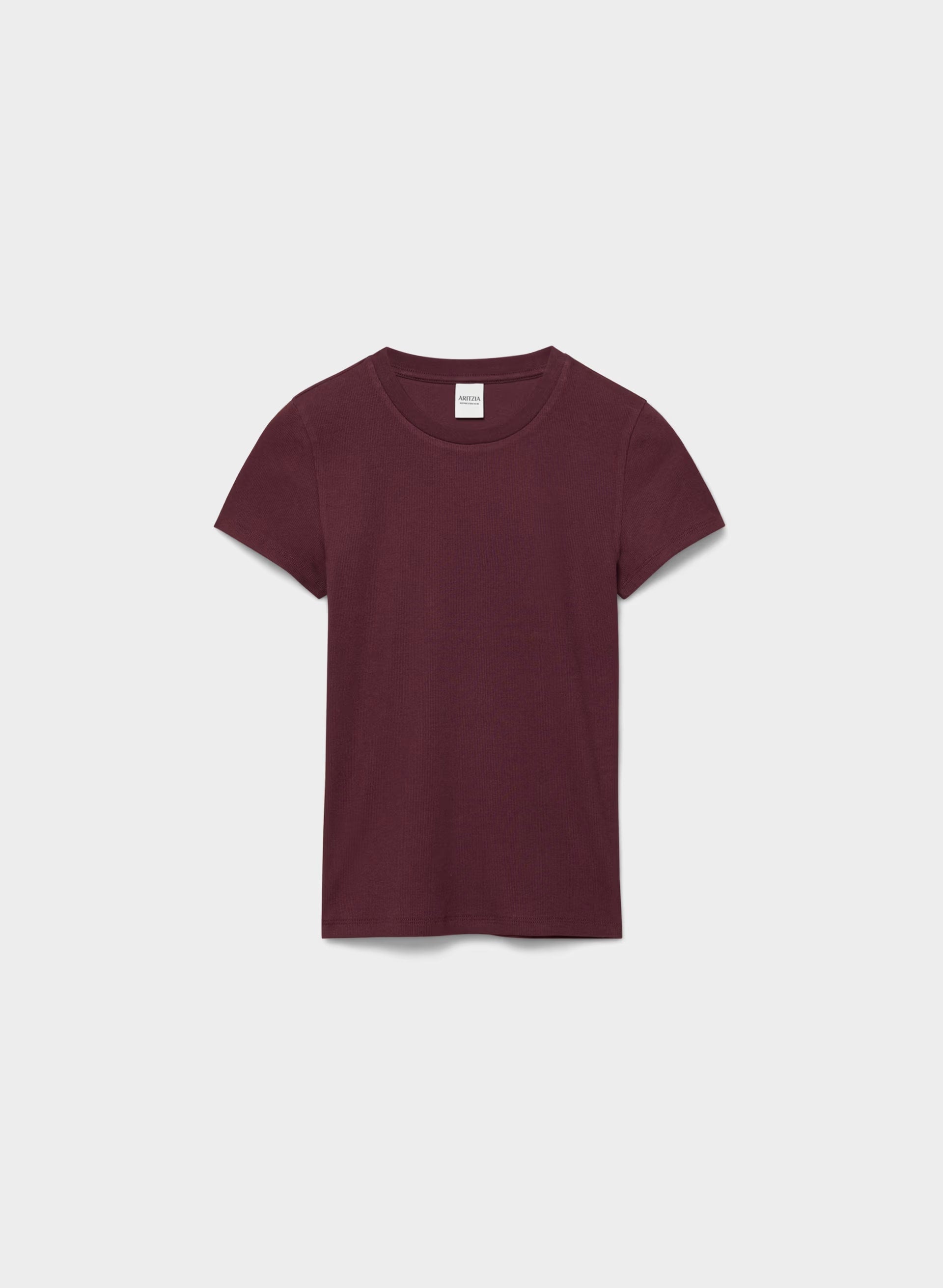 HomeStretch™ Rib Tune T-Shirt - GALA PLUM