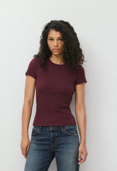 HomeStretch™ Rib Tune T-Shirt - GALA PLUM