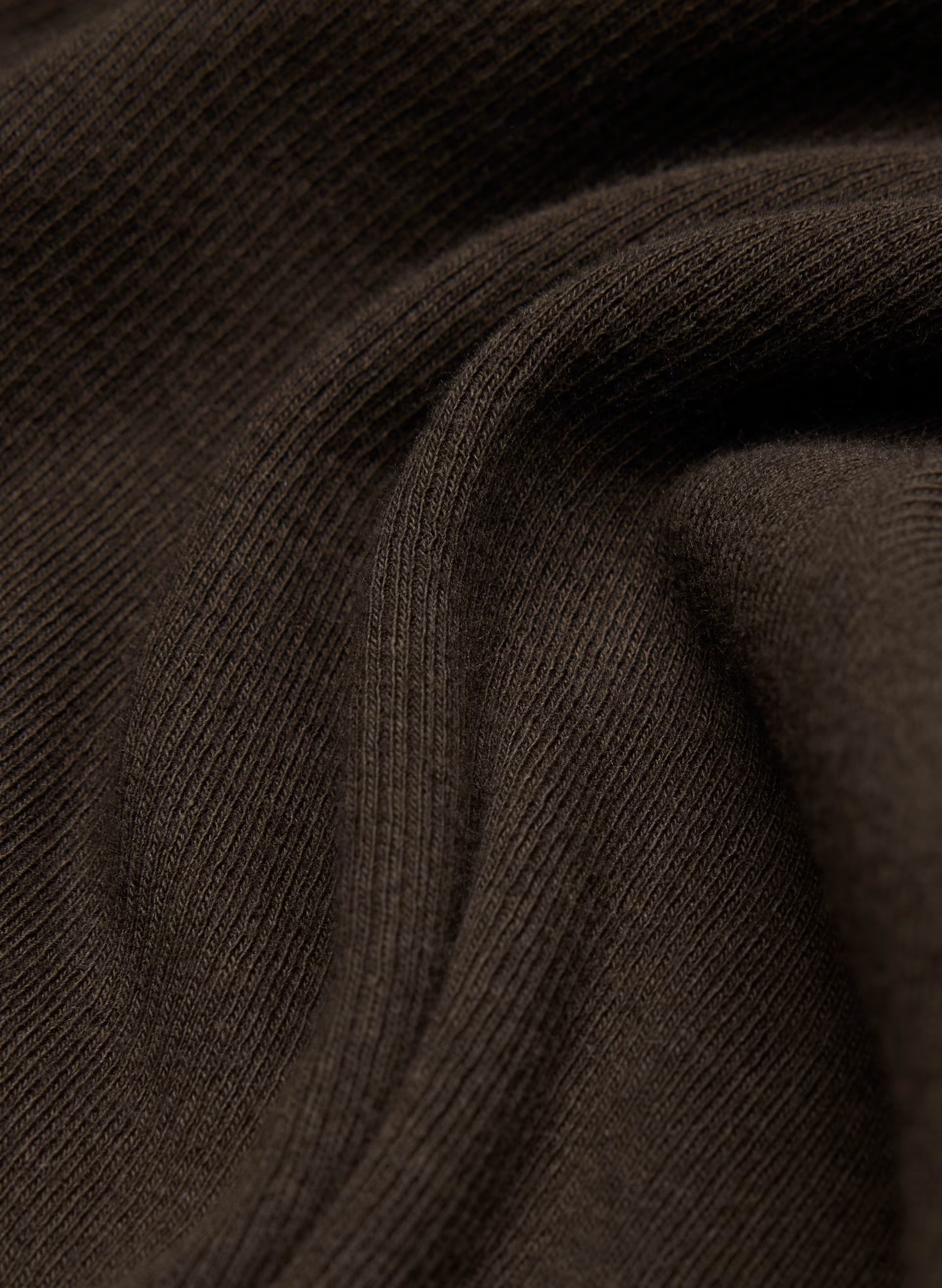HomeStretch™ Rib Tune T-Shirt - CACAO NIB BROWN