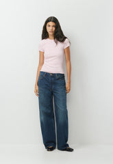 HomeStretch™ Rib Tune T-Shirt - MAGNOLIA