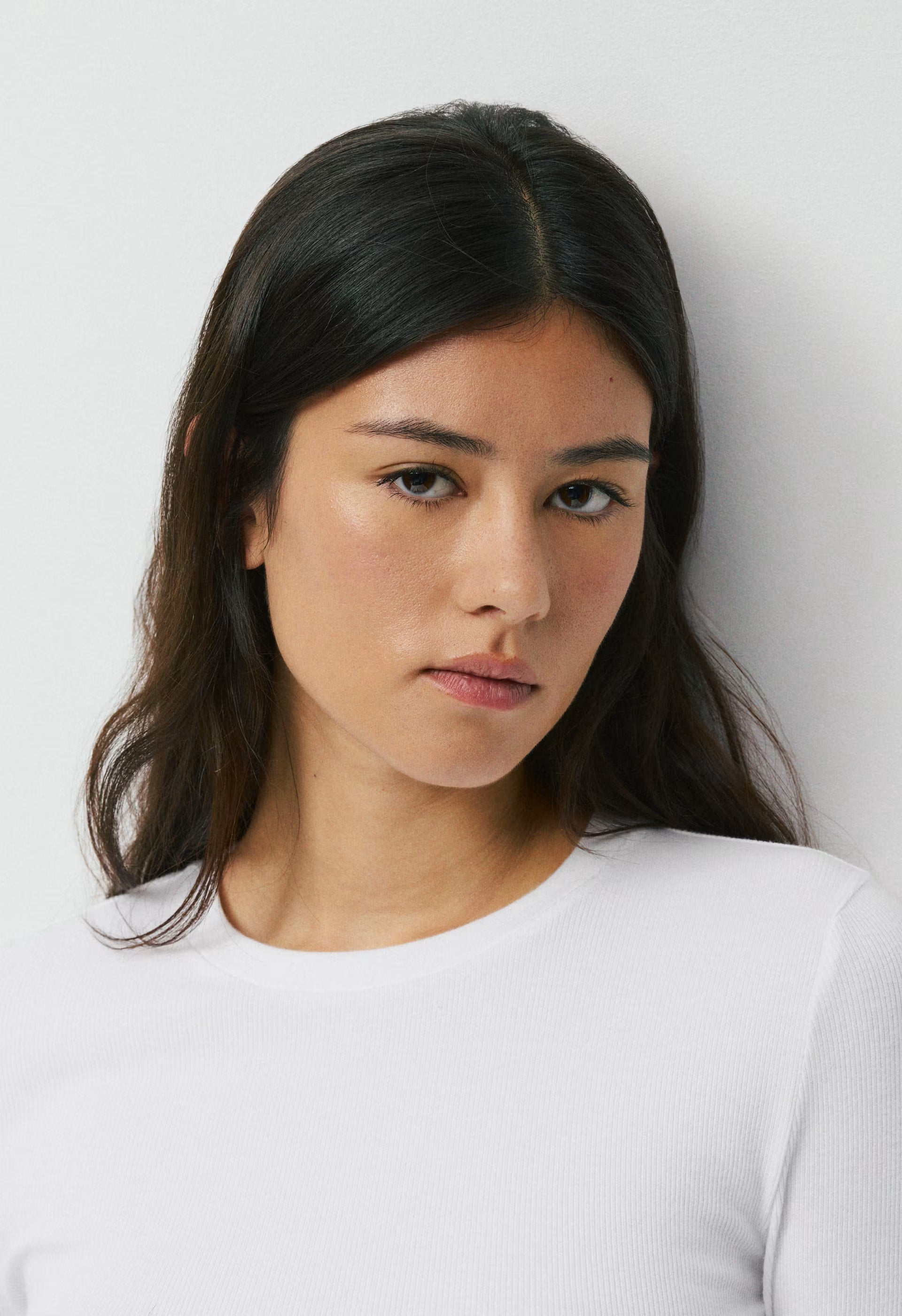 HomeStretch™ Rib Solo Longsleeve - WHITE