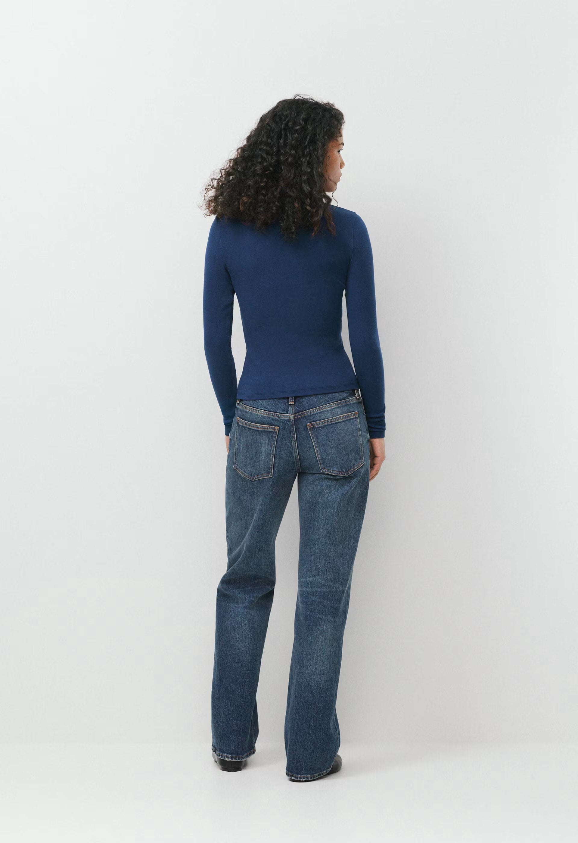 HomeStretch™ Rib Solo Longsleeve - BYRON BLUE