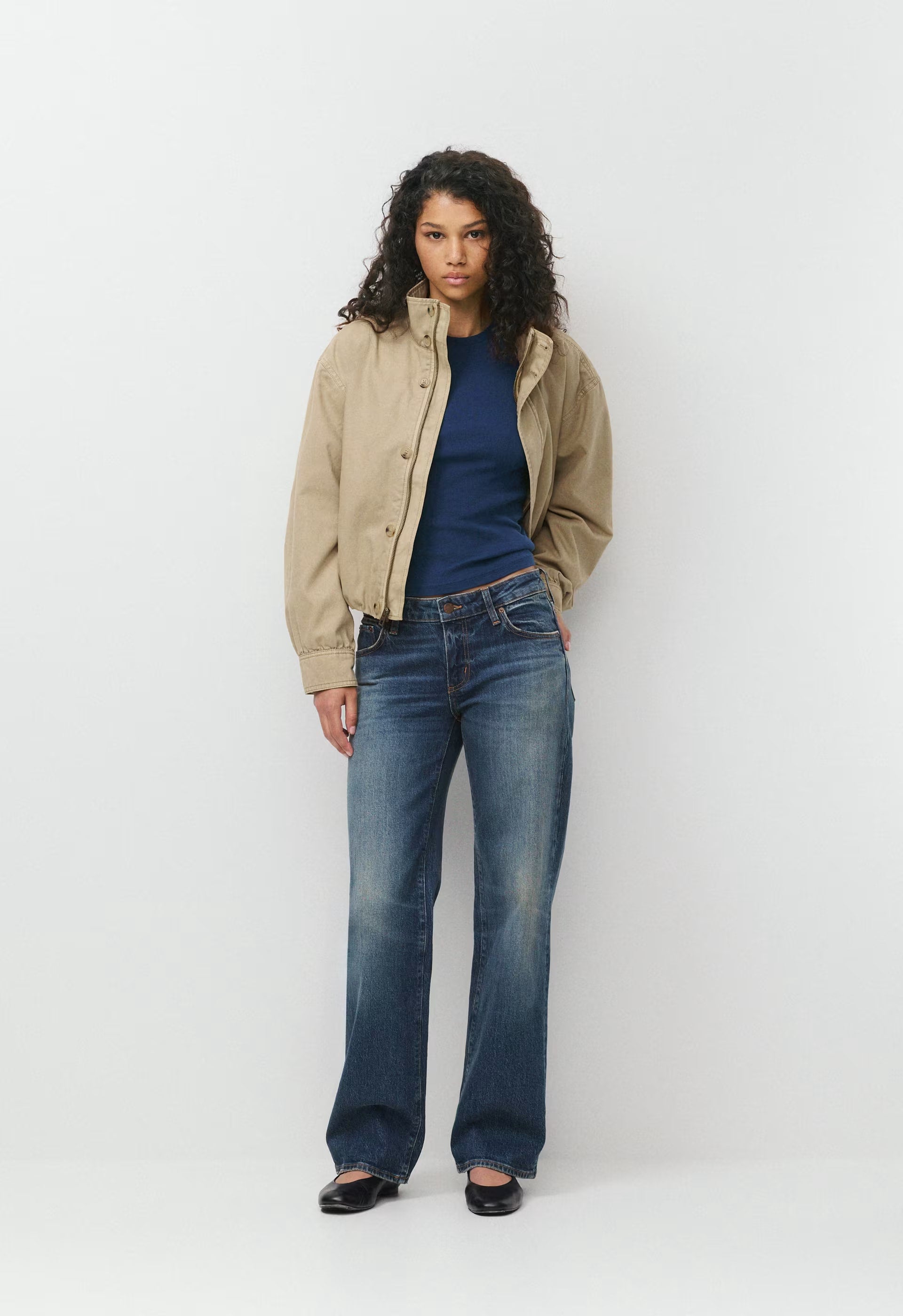 HomeStretch™ Rib Solo Longsleeve - BYRON BLUE