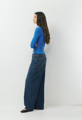 HomeStretch™ Rib Solo Longsleeve - LAZULI BLUE