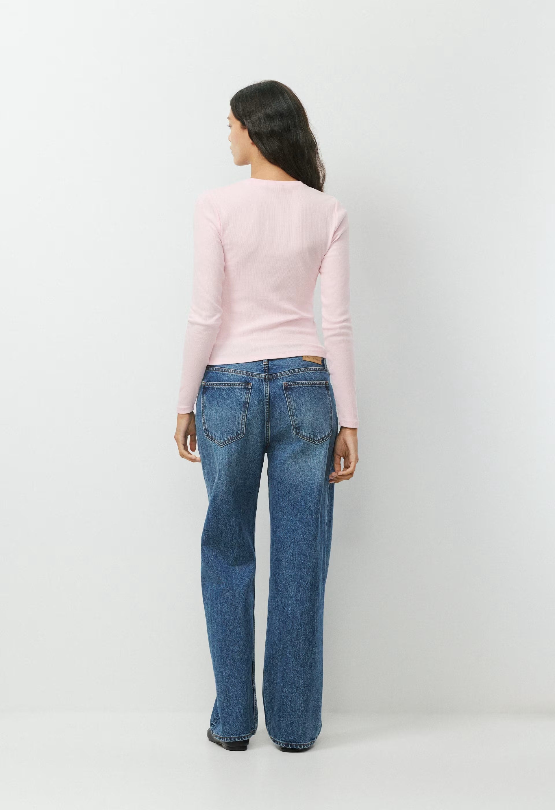 HomeStretch™ Rib Solo Longsleeve - MAGNOLIA