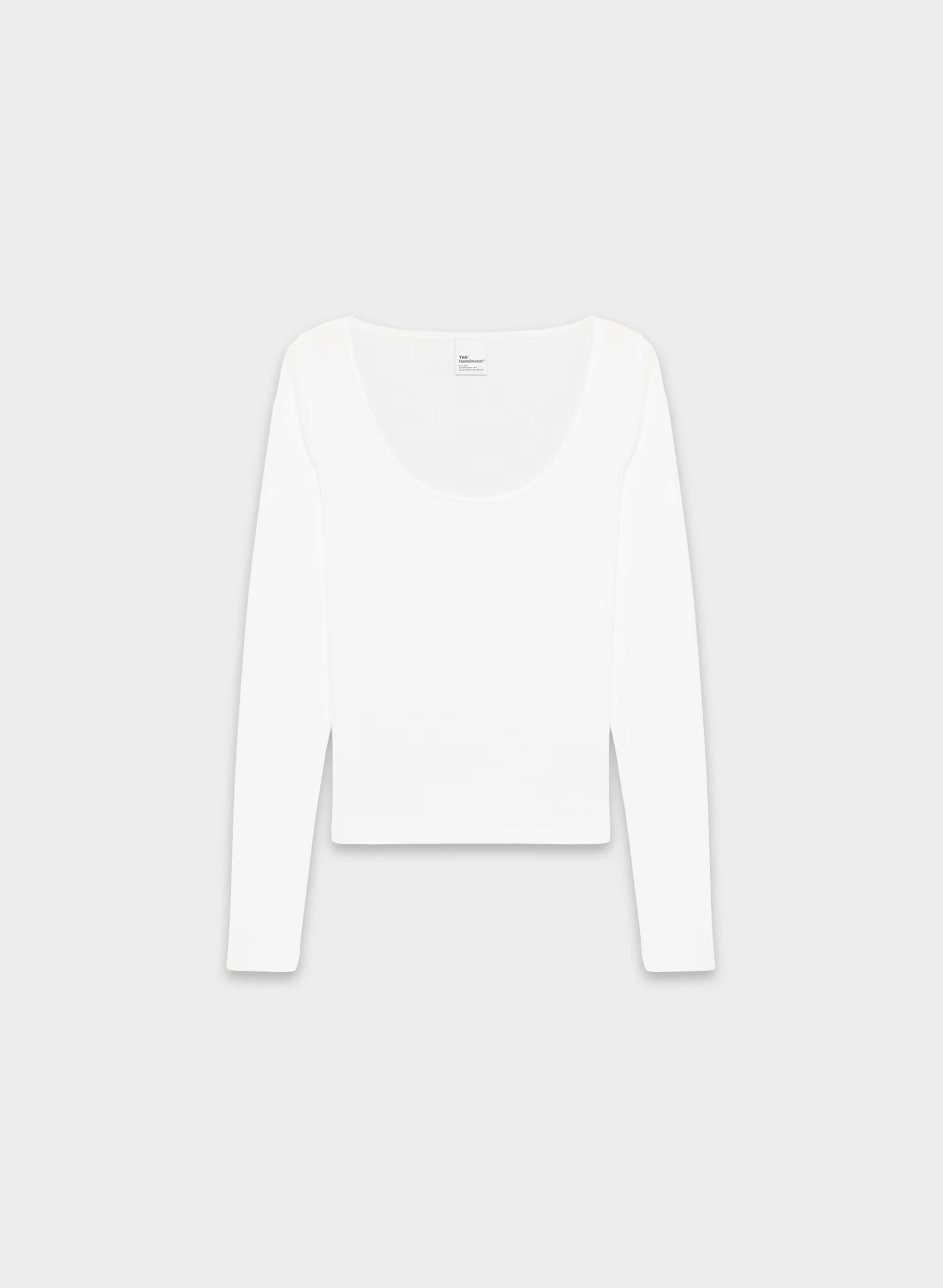HomeStretch™ Rib Equalizer Longsleeve - WHITE