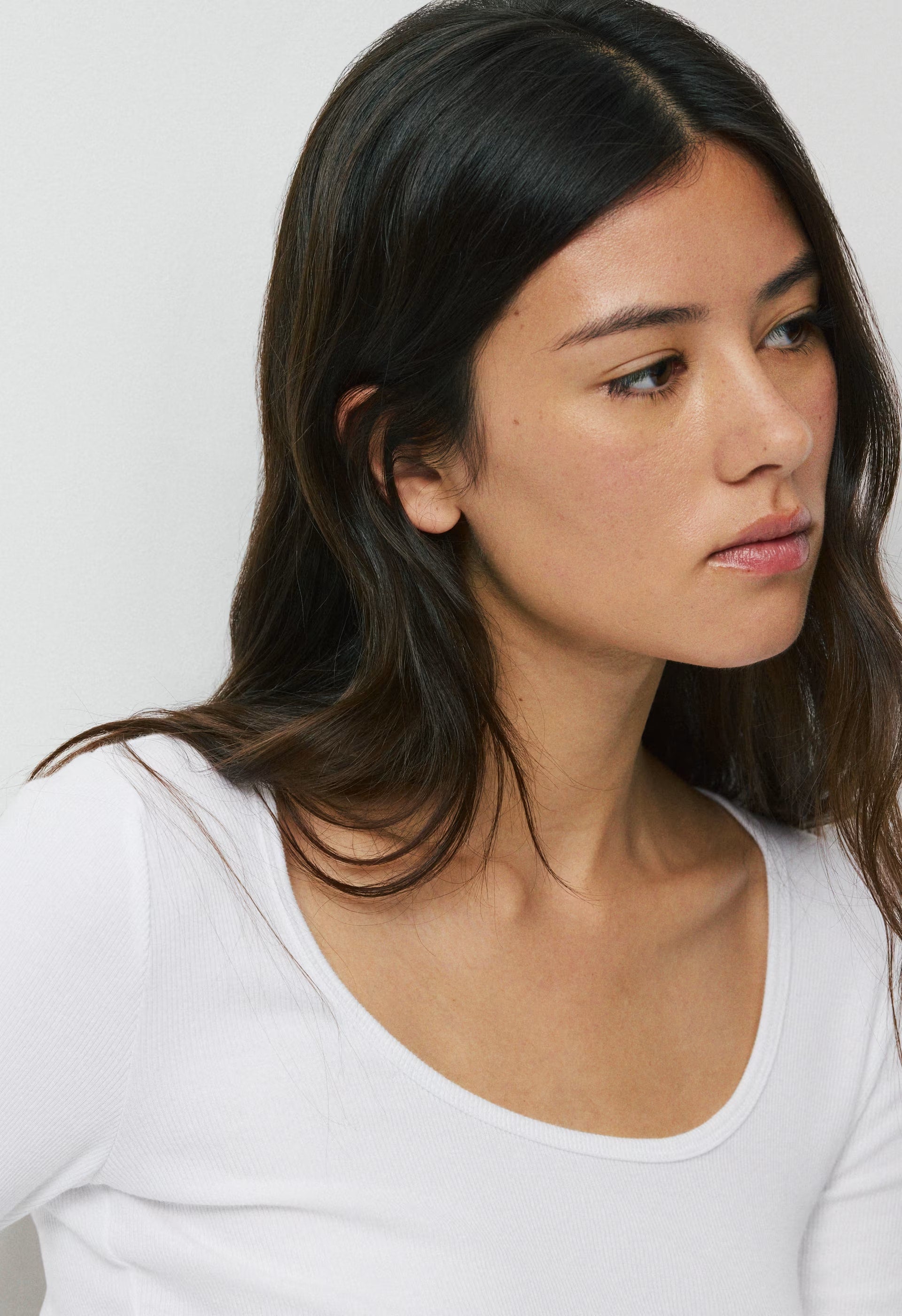 HomeStretch™ Rib Equalizer Longsleeve - WHITE
