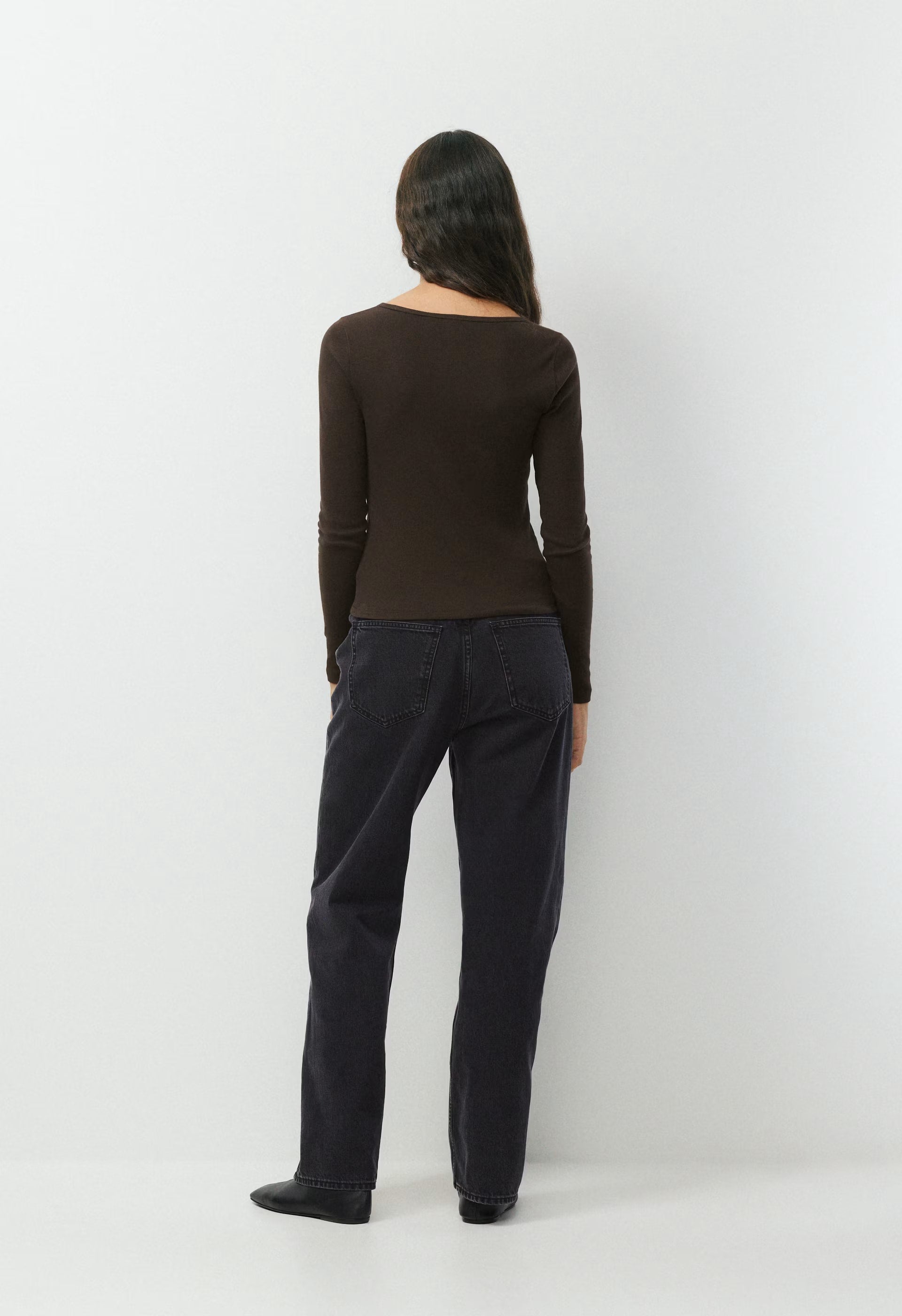 HomeStretch™ Rib Equalizer Longsleeve - MAGNOLIA