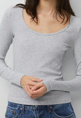 HomeStretch™ Rib Equalizer Longsleeve - HEATHER CHROME