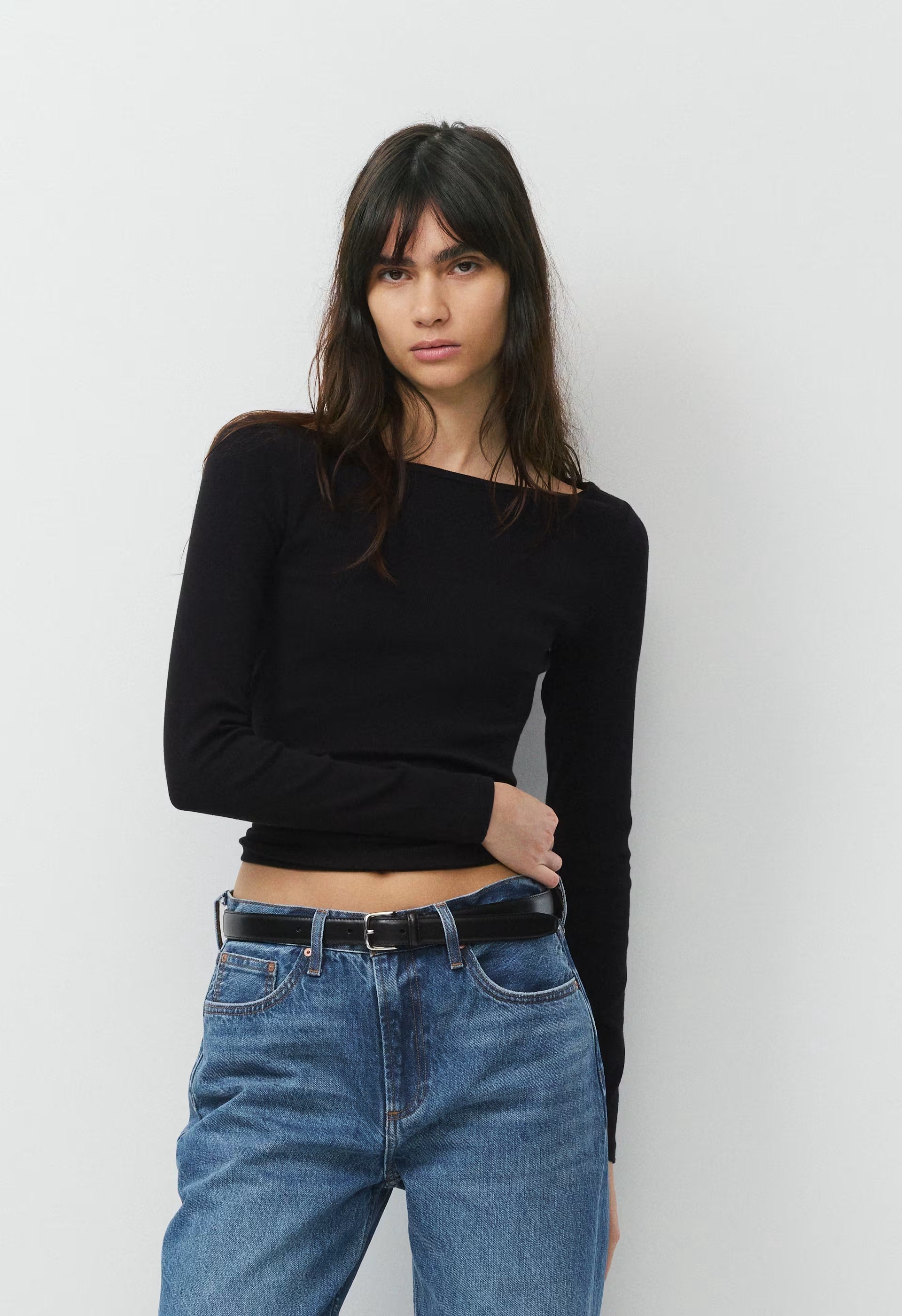 HomeStretch™ Rib Airwave Longsleeve - BLACK