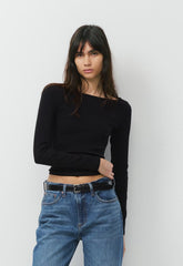 HomeStretch™ Rib Airwave Longsleeve - BLACK