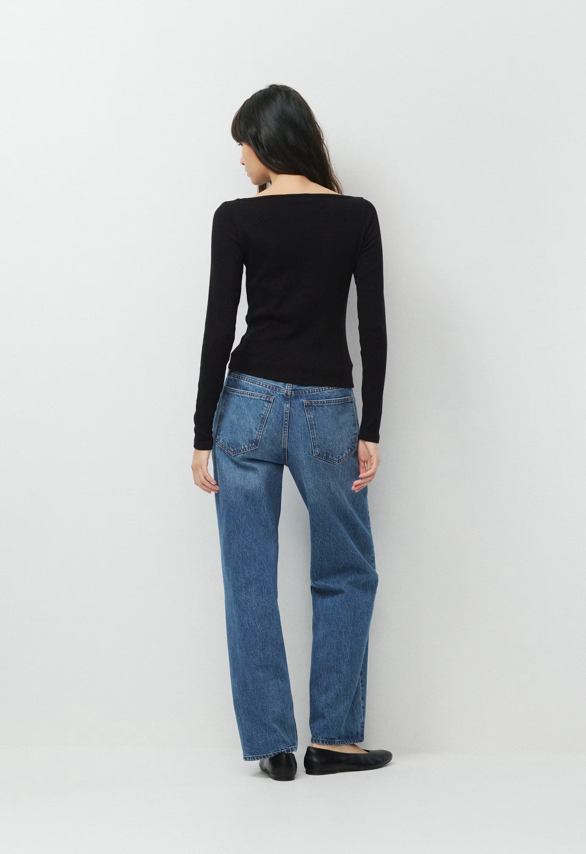 HomeStretch™ Rib Airwave Longsleeve - BLACK