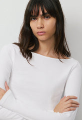 HomeStretch™ Rib Airwave Longsleeve - WHITE