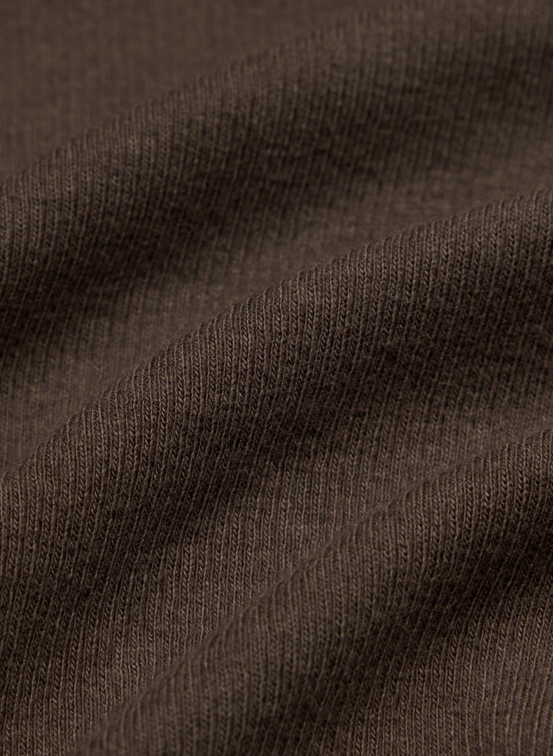 HomeStretch™ Rib Airwave Longsleeve - RICH MOCHA BROWN