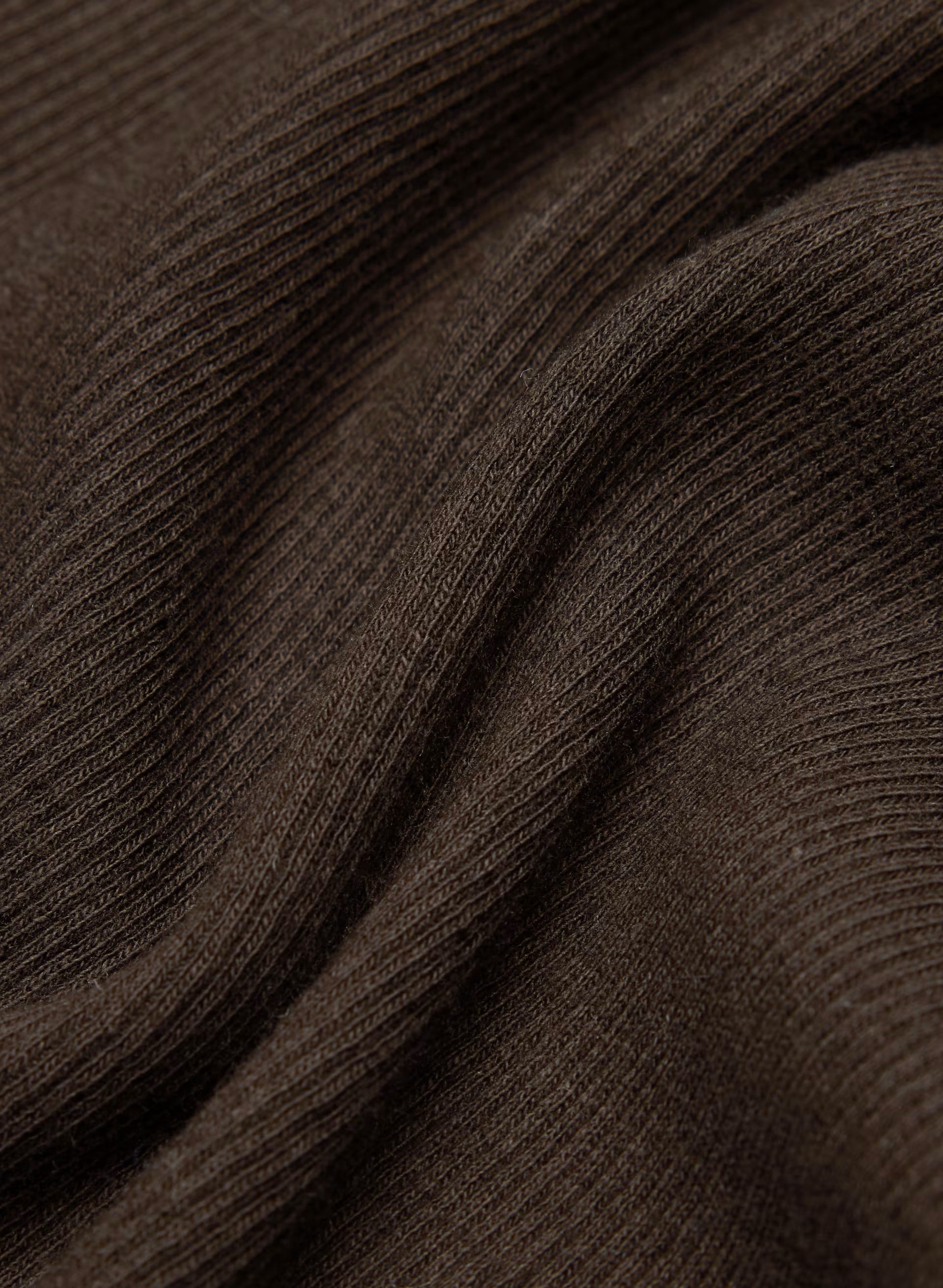 HomeStretch™ Rib Airwave Longsleeve - CACAO NIB BROWN