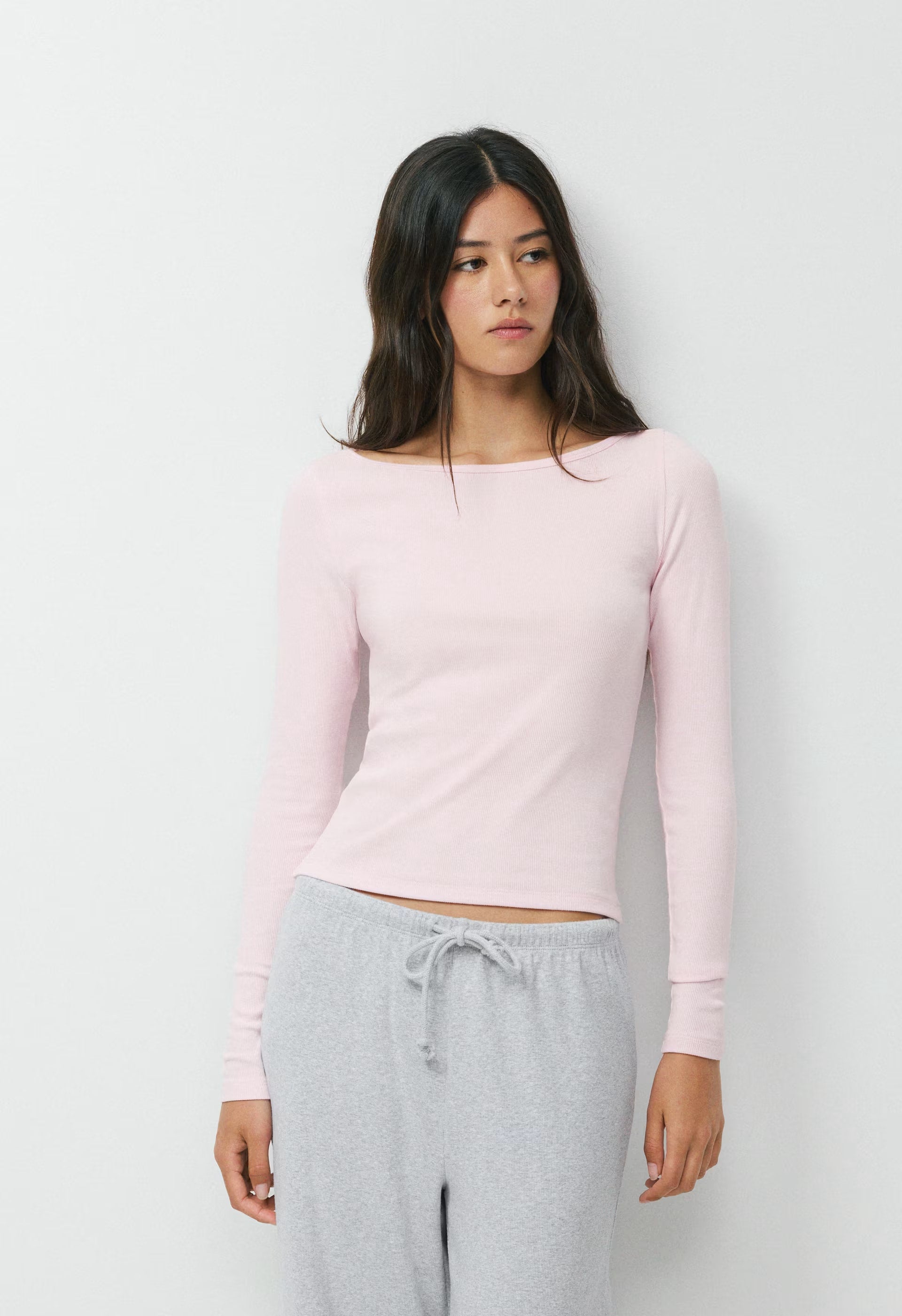 HomeStretch™ Rib Airwave Longsleeve - MAGNOLIA