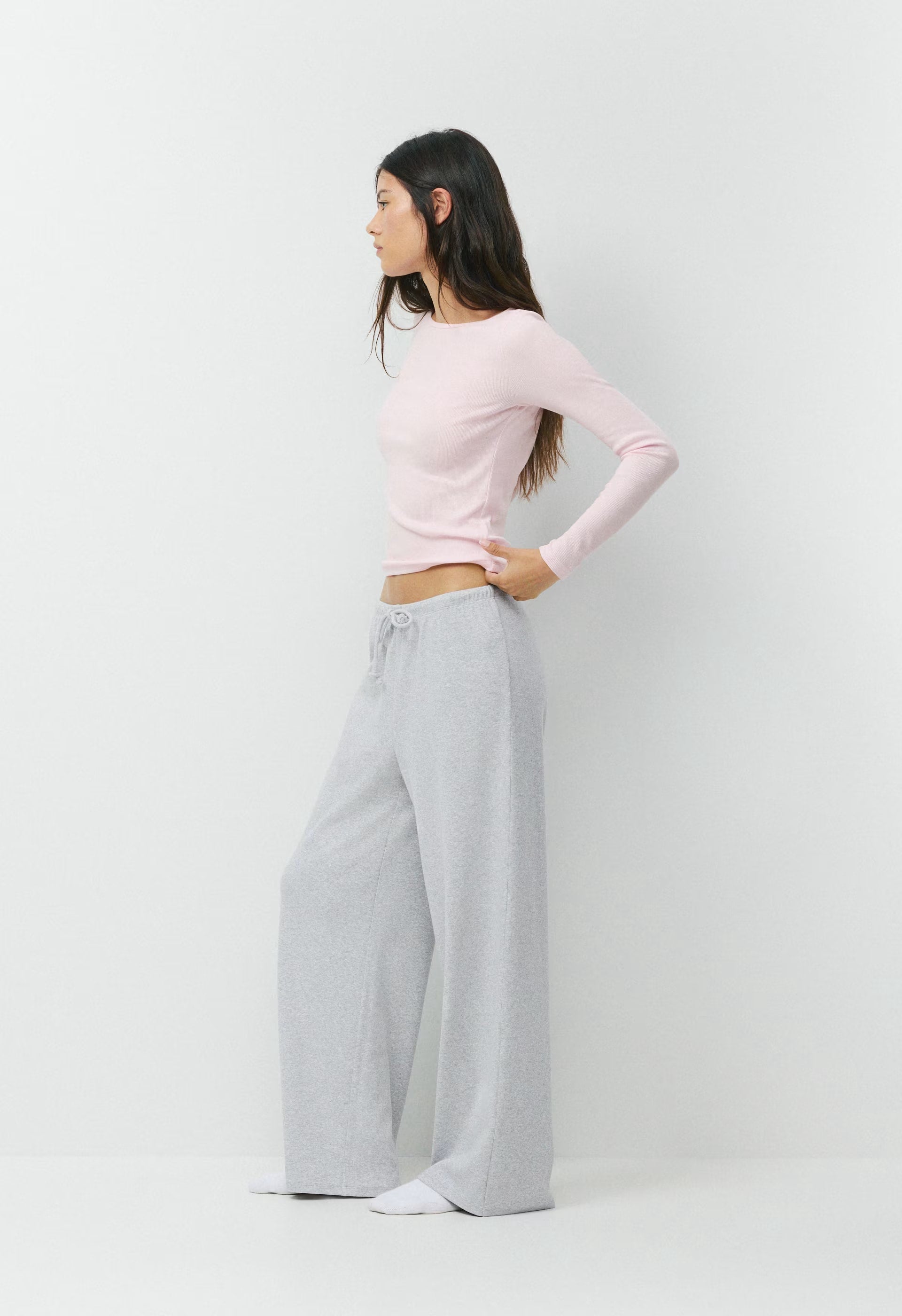 HomeStretch™ Rib Airwave Longsleeve - MAGNOLIA