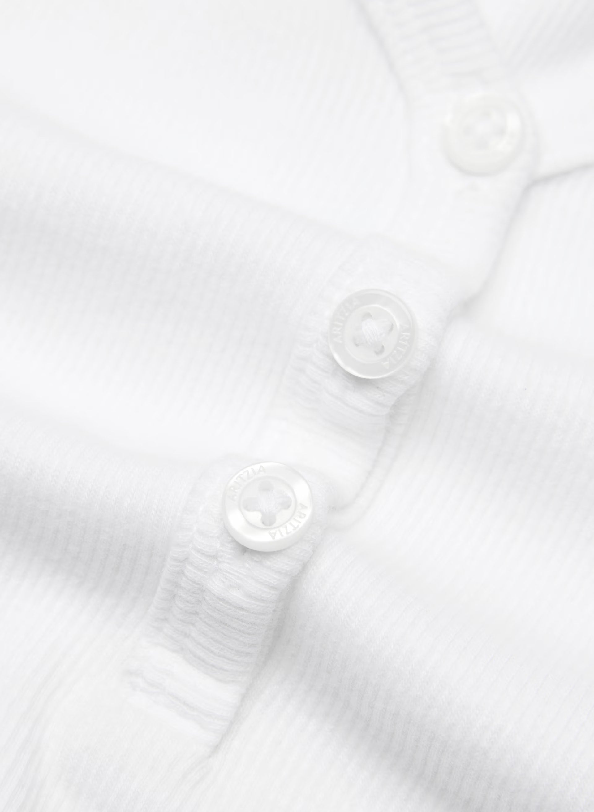 HomeStretch™ Rib Acoustic Henley - WHITE