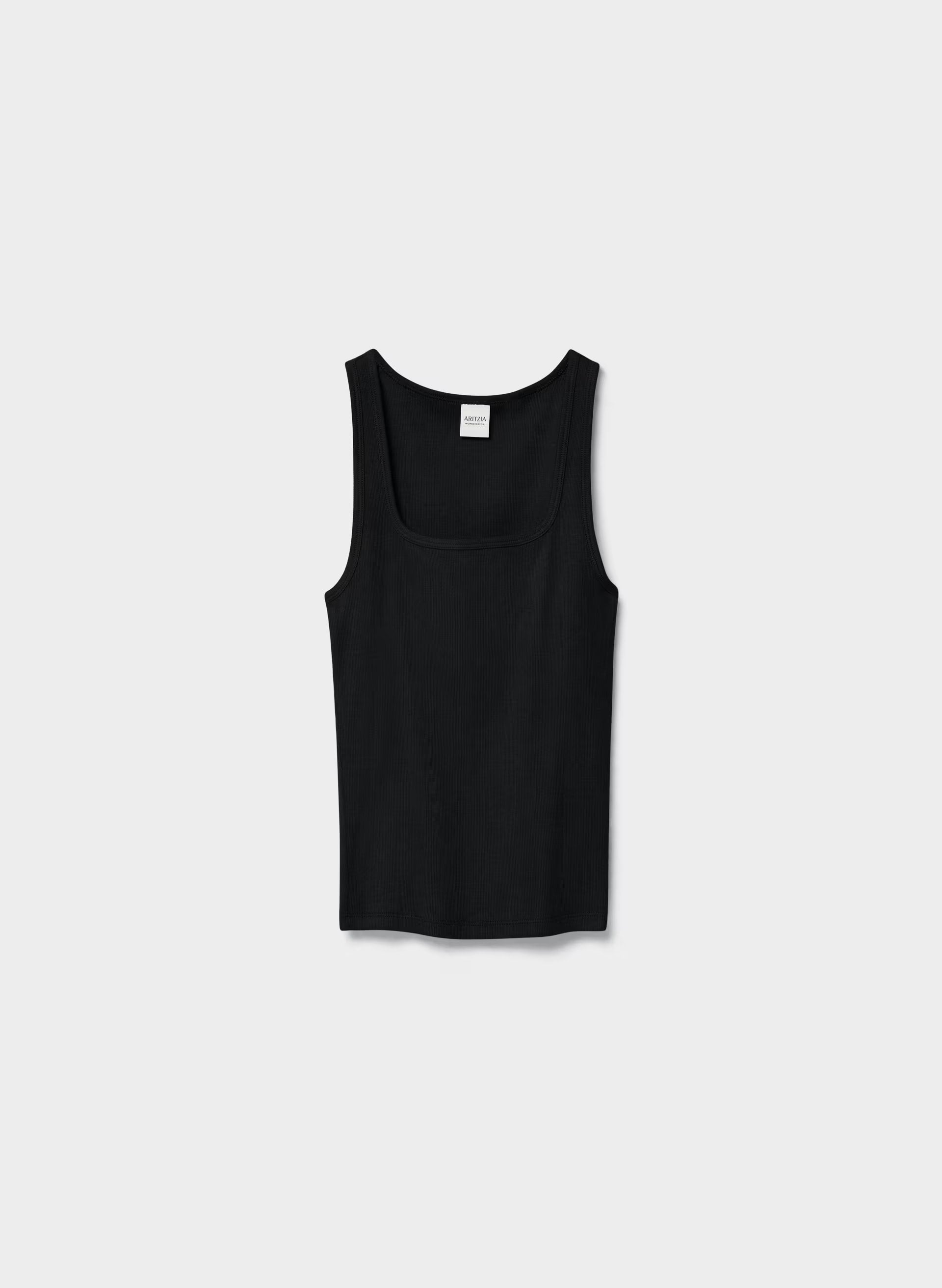 HomeStretch™ Rib Frequency Tank - BLACK