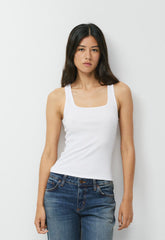 HomeStretch™ Rib Frequency Tank - WHITE