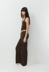 HomeStretch™ Rib Frequency Tank - RICH MOCHA BROWN