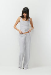 HomeStretch™ Rib Frequency Tank - HEATHER CHROME