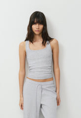 HomeStretch™ Rib Frequency Tank - HEATHER CHROME